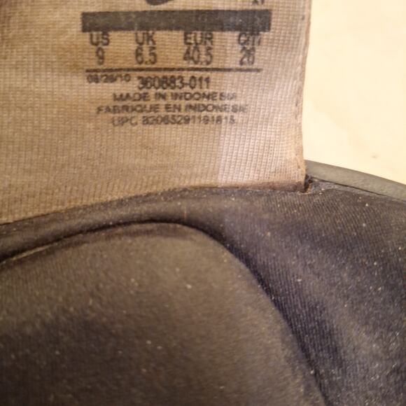 Nike Sandals Women Size 9 Comfort Footbed Slides Flip Flops Black 360883-011 - Picture 4 of 4